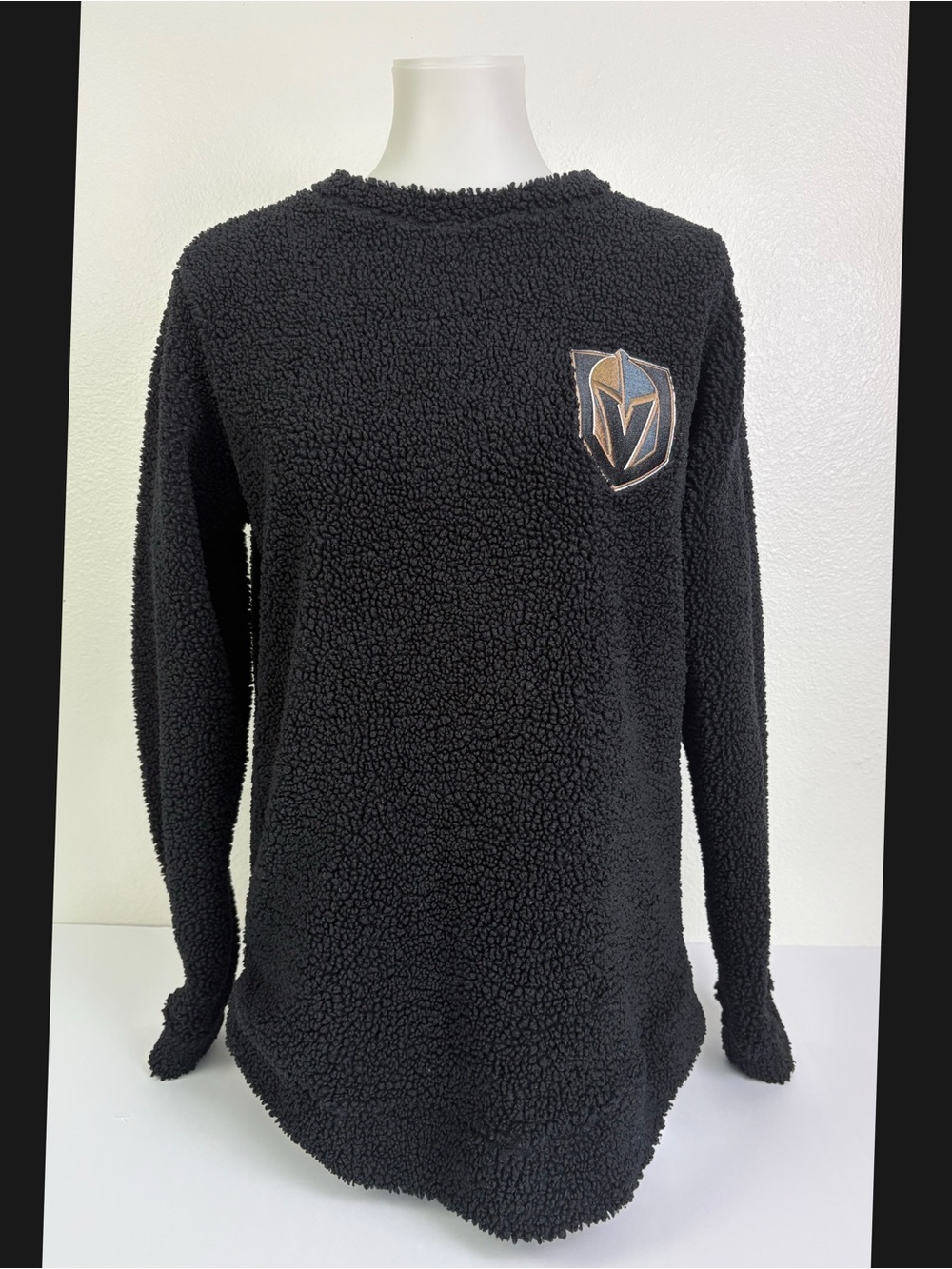 Vegas Golden Knights Women's S Sherpa
Fleece Pullover Black NHL VGK